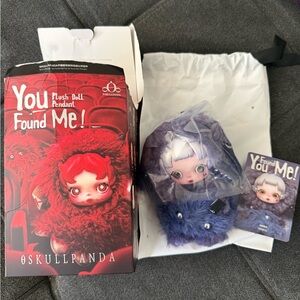 "You Found Me!" Plush Doll Pendant - Cerberus